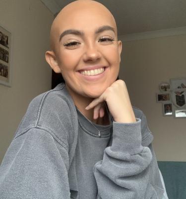 Jordan Lawfull during treatment