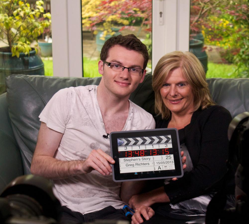 Stephen Sutton and his mum
