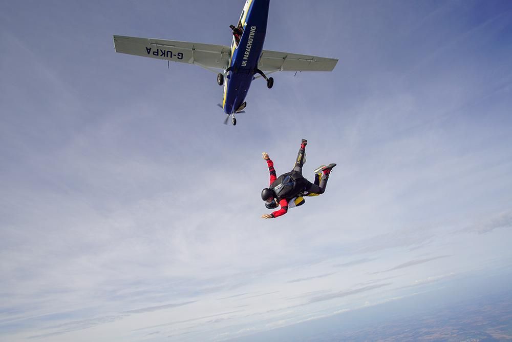 Skydive for charity Teenage Cancer Trust
