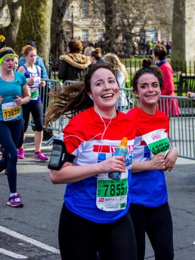 Teenage Cancer Trust Bath half runners
