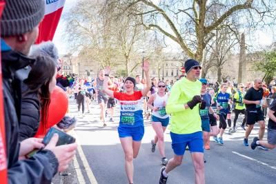Teenage Cancer Trust Bath half runners