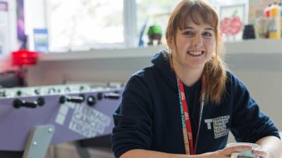 Nicola, one of the Teenage Cancer Trust Youth Support Coordinators in Scotland