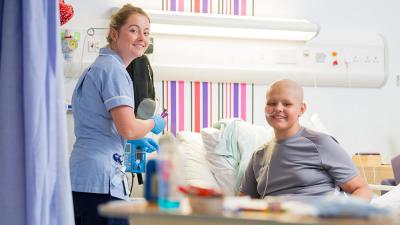 Young person at one of our units