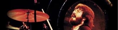 John Bonham playing drums