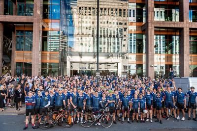 Morgan Stanley cycle team