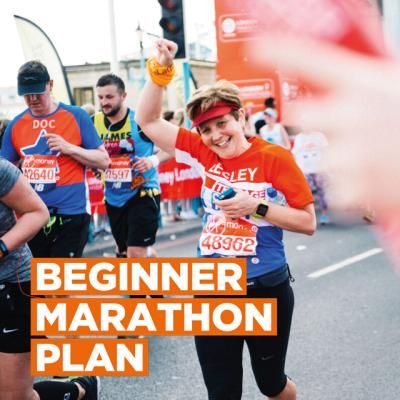 Teenage Cancer Trust Marathon runner