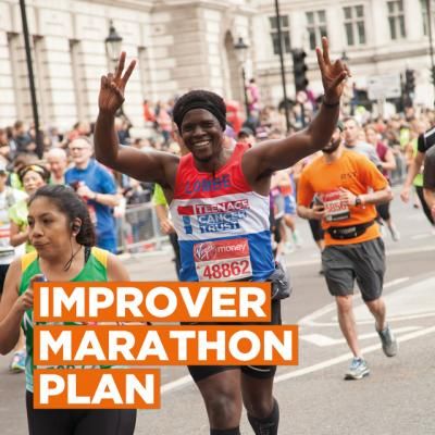 Teenage Cancer Trust Marathon Runner