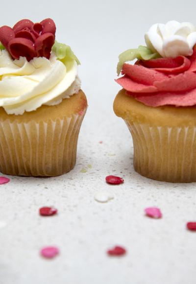 Valentine's day box cupcakes