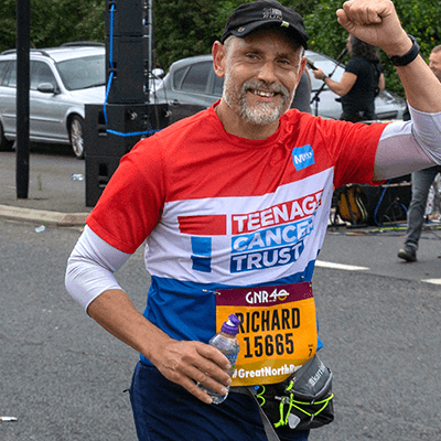 Teenage Cancer Trust runner from Yorkshire