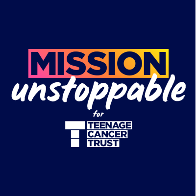 Mission Unstoppable for Teenage Cancer Trust logo