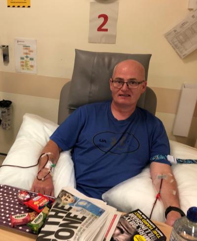 Chloe Cameron's dad stem cell collection