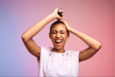 Quirky fundraising ideas - head shaving