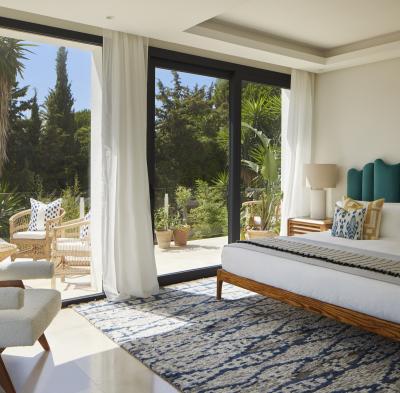 Main bedroom of the £2,000,000 house you can win in the Omaze Marbella Superdraw in aid of Teenage Cancer Trust