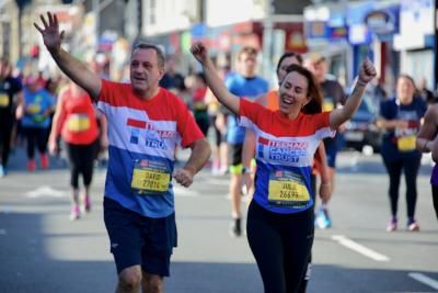 Cardiff Half Marathon supporters