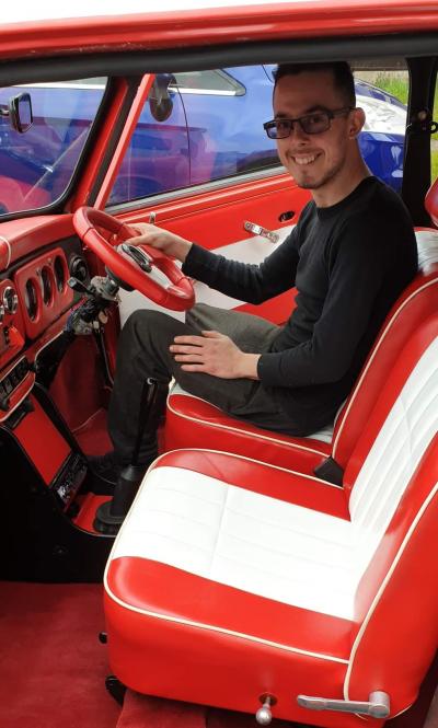 Luke and mini interior