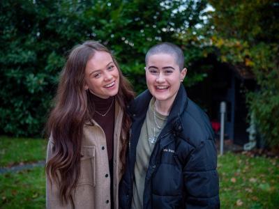 Shell Rowe and Niamh Blackshaw