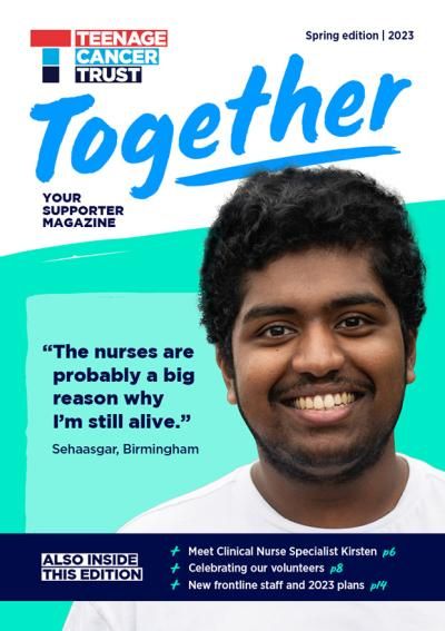 Together magazine cover, spring 2023 edition