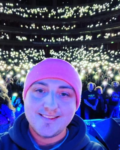 Cameron at Royal Albert Hall
