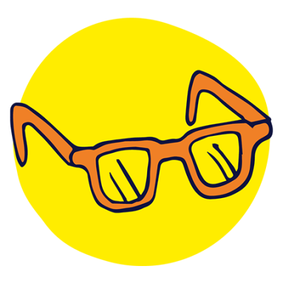 Illustration of a pair of sun glasses