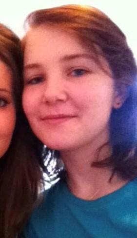 Sophie during treatment 