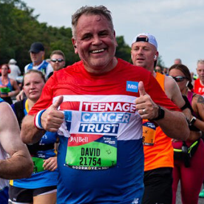 A runner at the Great North Run