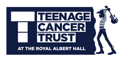 Teenage Cancer Trust Concert at Royal Albert Hall Guitar Man logo