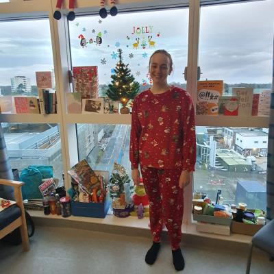 Jess' Christmas room