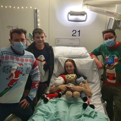 Jess' Christmas in treatment 
