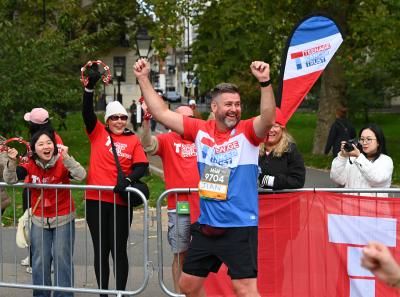 Teenage Cancer Trust runner