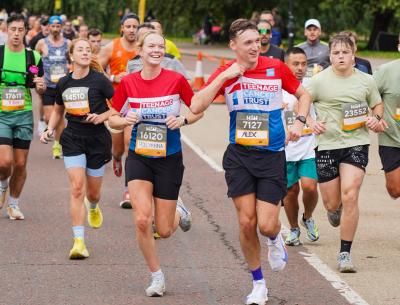 Teenage Cancer Trust runners