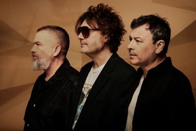 The three members of Manic Street Preachers