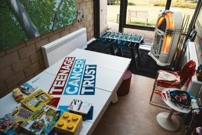 Teenage Cancer Trust Castle Hill unit social space